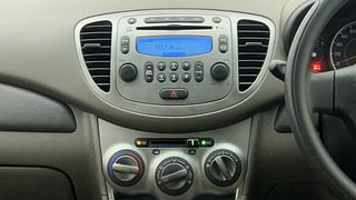 Used 2010 Hyundai i10 [2010-2016] Sportz 1.2 Petrol Petrol Manual interior MUSIC SYSTEM & AC CONTROL VIEW