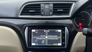 Used 2018 maruti-suzuki Ciaz Alpha Petrol AT Petrol Automatic top_features Integrated (in-dash) music system