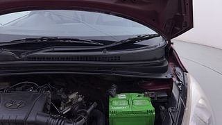 Used 2015 hyundai i10 Sportz 1.1 Petrol Petrol Manual engine ENGINE LEFT SIDE HINGE & APRON VIEW