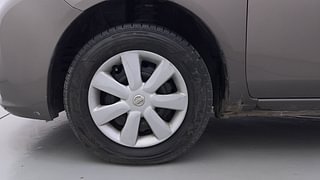 Used 2012 Nissan Sunny [2011-2014] XL Diesel Diesel Manual tyres LEFT FRONT TYRE RIM VIEW