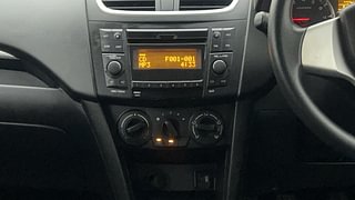 Used 2015 Maruti Suzuki Swift [2011-2017] VXi Petrol Manual interior MUSIC SYSTEM & AC CONTROL VIEW