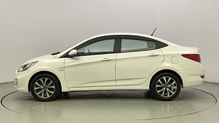 Used 2014 Hyundai Verna [2011-2015] Fluidic 1.6 VTVT SX Opt AT Petrol Automatic exterior LEFT SIDE VIEW