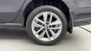 Used 2018 Skoda Rapid new [2016-2020] Style Petrol AT Petrol Automatic tyres LEFT REAR TYRE RIM VIEW