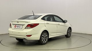 Used 2014 Hyundai Verna [2011-2015] Fluidic 1.6 VTVT SX Opt AT Petrol Automatic exterior RIGHT REAR CORNER VIEW