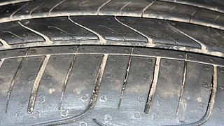 Used 2018 Skoda Rapid new [2016-2020] Style Petrol AT Petrol Automatic tyres LEFT FRONT TYRE TREAD VIEW