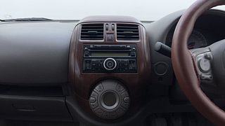 Used 2012 Nissan Sunny [2011-2014] XL Diesel Diesel Manual interior MUSIC SYSTEM & AC CONTROL VIEW