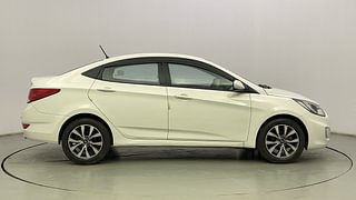 Used 2014 Hyundai Verna [2011-2015] Fluidic 1.6 VTVT SX Opt AT Petrol Automatic exterior RIGHT SIDE VIEW