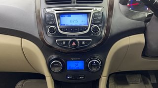 Used 2014 Hyundai Verna [2011-2015] Fluidic 1.6 VTVT SX Opt AT Petrol Automatic interior MUSIC SYSTEM & AC CONTROL VIEW