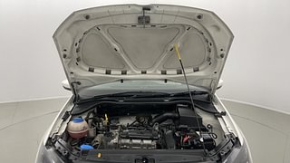 Used 2016 Volkswagen Polo [2015-2019] Comfortline 1.2L (P) Petrol Manual engine ENGINE & BONNET OPEN FRONT VIEW