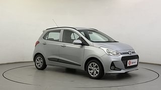 Used 2019 Hyundai Grand i10 [2017-2020] Sportz 1.2 Kappa VTVT CNG (Outside Fitted) Petrol+cng Manual exterior RIGHT FRONT CORNER VIEW