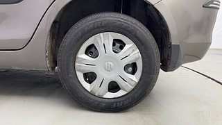 Used 2015 Maruti Suzuki Swift Dzire VXI Petrol Manual tyres LEFT REAR TYRE RIM VIEW