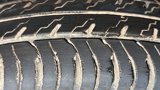 Used 2015 Maruti Suzuki Swift Dzire VXI Petrol Manual tyres LEFT FRONT TYRE TREAD VIEW
