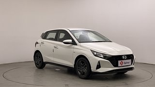 Used 2021 Hyundai New i20 Sportz 1.0 Turbo IMT Petrol Manual exterior RIGHT FRONT CORNER VIEW