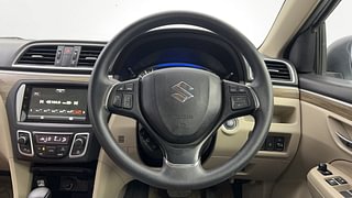 Used 2022 Maruti Suzuki Ciaz Zeta AT Petrol Petrol Automatic interior STEERING VIEW