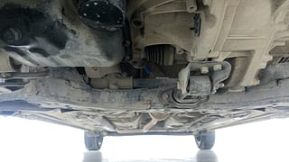 Used 2023 Hyundai Aura SX 1.2 CNG Petrol+cng Manual extra FRONT LEFT UNDERBODY VIEW