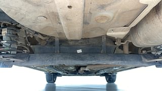 Used 2023 Hyundai Aura SX 1.2 CNG Petrol+cng Manual extra REAR UNDERBODY VIEW (TAKEN FROM REAR)