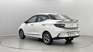 Used 2023 Hyundai Aura SX 1.2 CNG Petrol+cng Manual exterior LEFT REAR CORNER VIEW