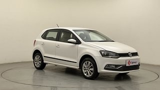 Used 2015 Volkswagen Polo [2015-2019] Highline1.2L (P) Petrol Manual exterior RIGHT FRONT CORNER VIEW