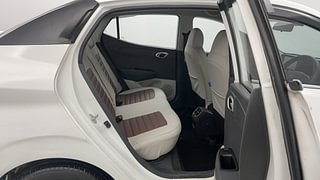 Used 2023 Hyundai Aura SX 1.2 CNG Petrol+cng Manual interior RIGHT SIDE REAR DOOR CABIN VIEW