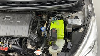 Used 2019 Hyundai Grand i10 [2017-2020] Sportz 1.2 Kappa VTVT CNG (Outside Fitted) Petrol+cng Manual engine ENGINE LEFT SIDE VIEW