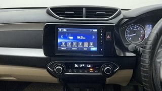 Used 2022 Honda Amaze 1.2 VX CVT i-VTEC Petrol Automatic interior MUSIC SYSTEM & AC CONTROL VIEW