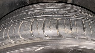 Used 2022 Renault Kiger RXZ Turbo CVT Petrol Automatic tyres LEFT FRONT TYRE TREAD VIEW