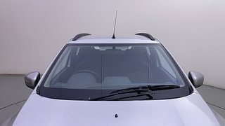 Used 2021 renault Kwid 1.0 RXT Opt Petrol Manual exterior FRONT WINDSHIELD VIEW