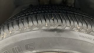 Used 2017 Mahindra XUV500 [2015-2018] W10 AT Diesel Automatic tyres LEFT FRONT TYRE TREAD VIEW