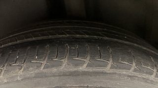 Used 2018 Volkswagen Ameo [2016-2020] Highline1.2L Plus (P) Petrol Manual tyres LEFT REAR TYRE TREAD VIEW