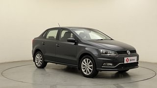 Used 2018 Volkswagen Ameo [2016-2020] Highline1.2L Plus (P) Petrol Manual exterior RIGHT FRONT CORNER VIEW
