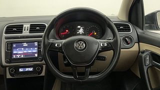 Used 2018 Volkswagen Ameo [2016-2020] Highline1.2L Plus (P) Petrol Manual interior STEERING VIEW