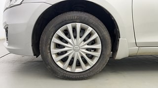 Used 2017 maruti-suzuki Ciaz Delta Petrol AT Petrol Automatic tyres LEFT FRONT TYRE RIM VIEW