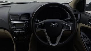 Used 2013 Hyundai Verna [2011-2015] Fluidic 1.6 CRDi SX Diesel Manual interior STEERING VIEW