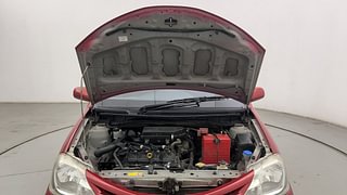 Used 2011 Toyota Etios Liva [2010-2017] G Petrol Manual engine ENGINE & BONNET OPEN FRONT VIEW