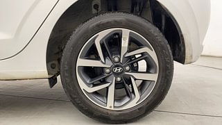 Used 2022 Hyundai Grand i10 Nios Sportz 1.0 Turbo GDI Petrol Manual tyres LEFT REAR TYRE RIM VIEW