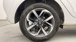 Used 2022 Hyundai Grand i10 Nios Sportz 1.0 Turbo GDI Petrol Manual tyres RIGHT REAR TYRE RIM VIEW