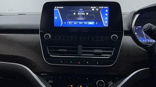 Used 2021 Tata Harrier XZA Diesel Automatic interior MUSIC SYSTEM & AC CONTROL VIEW