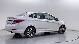 Used 2013 Hyundai Verna [2011-2015] Fluidic 1.6 CRDi SX Diesel Manual exterior RIGHT REAR CORNER VIEW