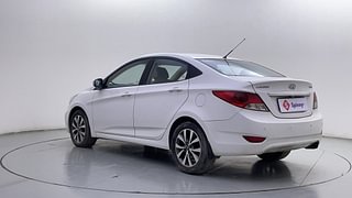 Used 2013 Hyundai Verna [2011-2015] Fluidic 1.6 CRDi SX Diesel Manual exterior LEFT REAR CORNER VIEW