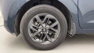 Used 2020 Hyundai Grand i10 Nios Sportz 1.2 Kappa VTVT Petrol Manual tyres LEFT FRONT TYRE RIM VIEW