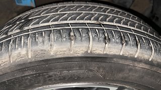 Used 2023 Hyundai Aura SX Plus 1.2 AMT Petrol Petrol Automatic tyres LEFT REAR TYRE TREAD VIEW