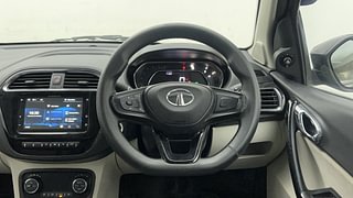 Used 2022 Tata Tigor Revotron XZ+ CNG Petrol+cng Manual interior STEERING VIEW