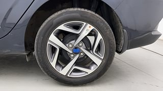 Used 2023 Hyundai Aura SX Plus 1.2 AMT Petrol Petrol Automatic tyres LEFT REAR TYRE RIM VIEW