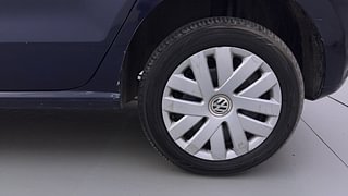 Used 2013 Volkswagen Polo [2010-2014] Comfortline 1.2 (D) Diesel Manual tyres LEFT REAR TYRE RIM VIEW