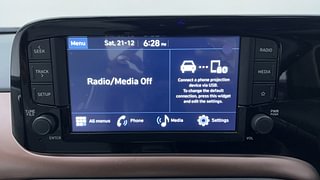Used 2023 Hyundai Aura SX Plus 1.2 AMT Petrol Petrol Automatic top_features Touch screen infotainment system