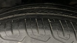 Used 2022 Tata Tigor Revotron XZ+ CNG Petrol+cng Manual tyres LEFT FRONT TYRE TREAD VIEW