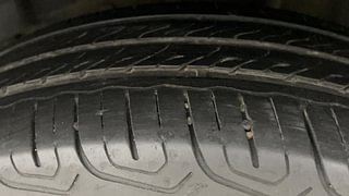 Used 2022 Tata Tigor Revotron XZ+ CNG Petrol+cng Manual tyres LEFT REAR TYRE TREAD VIEW