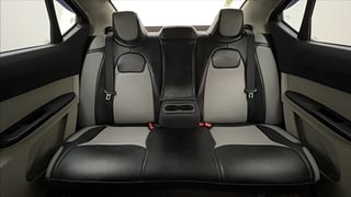 Used 2022 Tata Tigor Revotron XZ+ CNG Petrol+cng Manual interior REAR SEAT CONDITION VIEW
