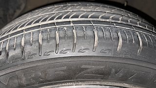 Used 2023 Hyundai Aura SX Plus 1.2 AMT Petrol Petrol Automatic tyres LEFT FRONT TYRE TREAD VIEW