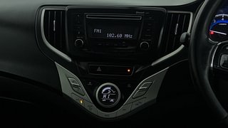 Used 2017 Maruti Suzuki Baleno [2015-2019] Zeta AT Petrol Petrol Automatic interior MUSIC SYSTEM & AC CONTROL VIEW